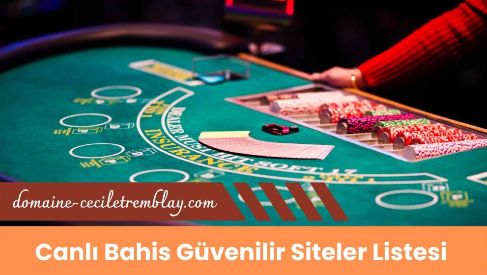 Canlı Bahis Güvenilir Siteler Listesi ve En Yeni Platformlar